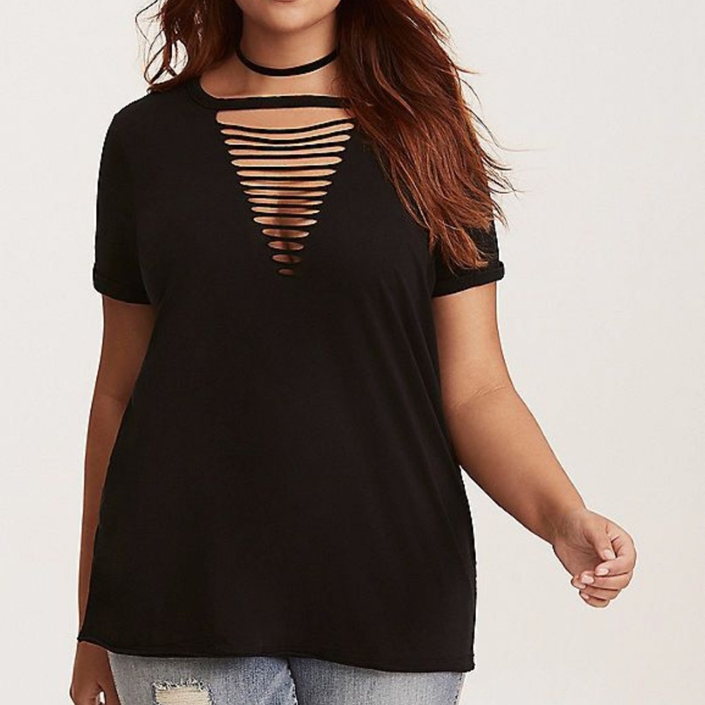 Torrid Black top size 1